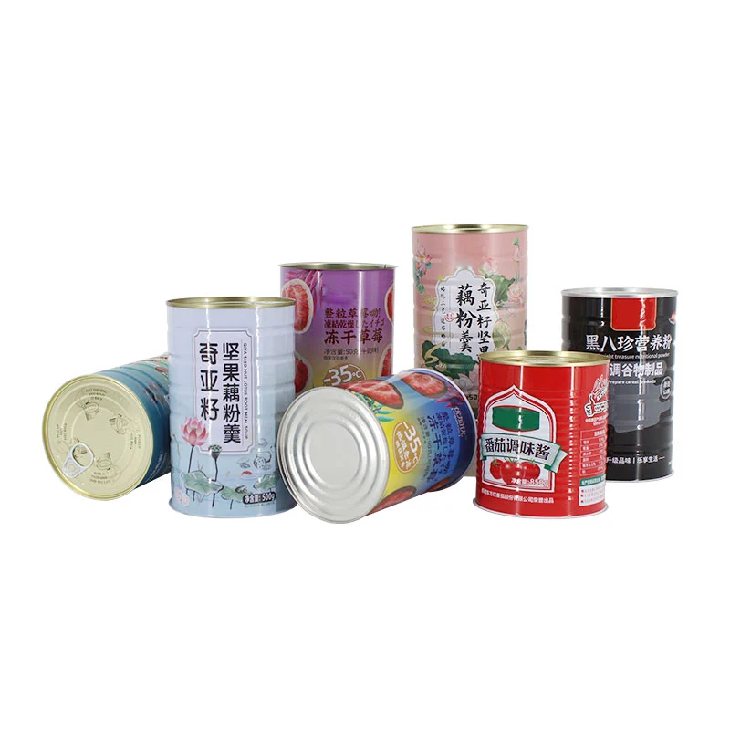 printed food can