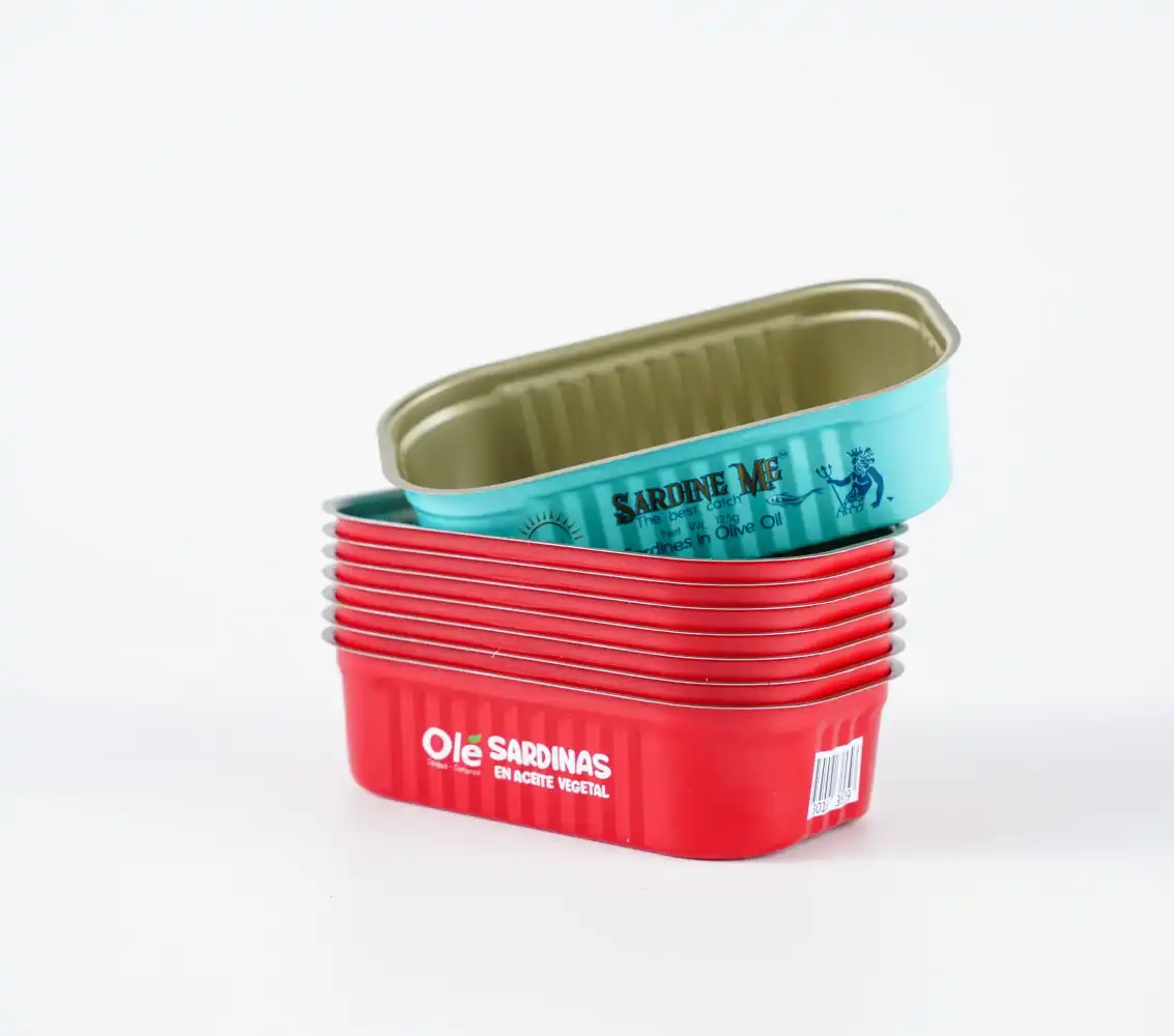 empty sardines can empty sardines can