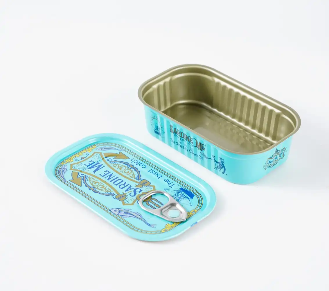empty tinplate sardines can empty tinplate sardines can