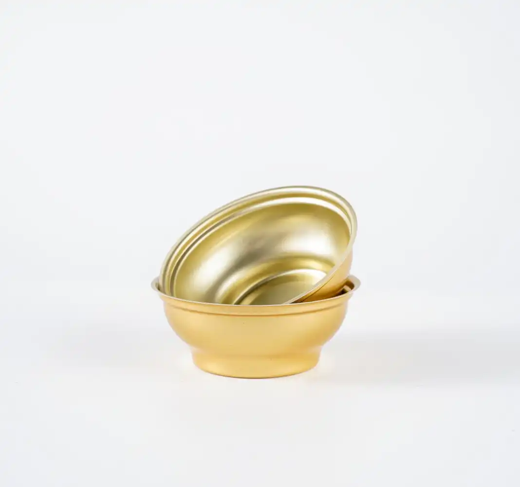 180ml Golden Bowl Shape Bird's Nest Food Cans for Ready-to-Eat Products