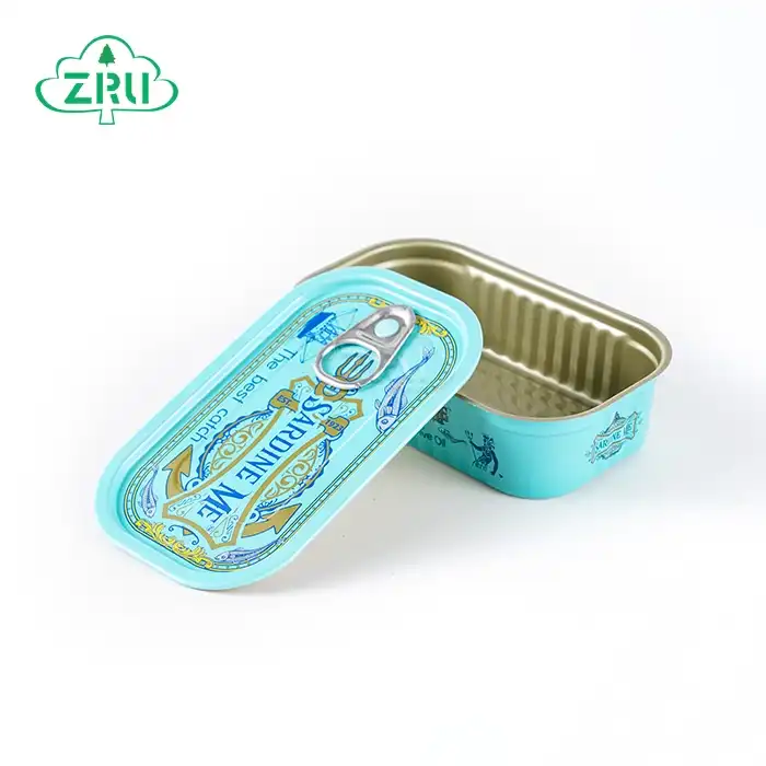 Սարդինների մետաղական տարա #311 հեշտ բացվող կափարիչով