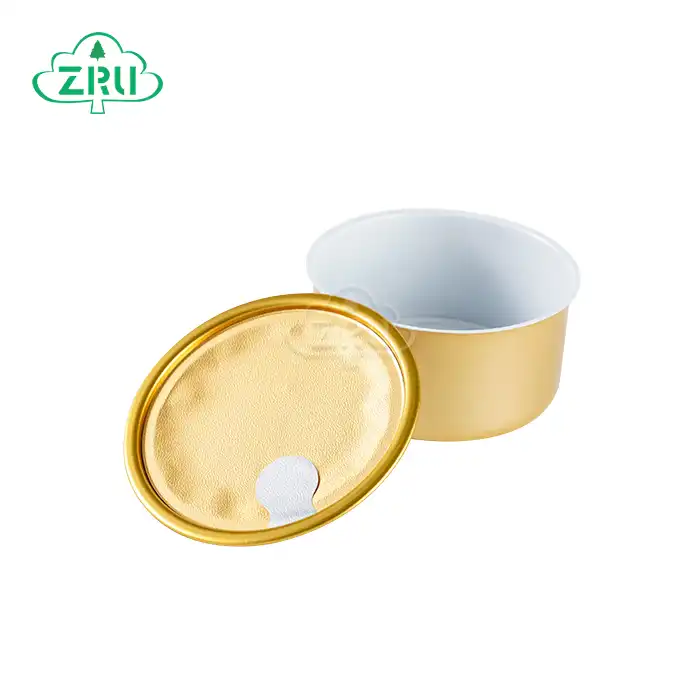 กระป๋องอลูมิเนียมสีทอง