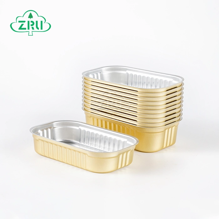 սննդային կարգի ուղղանկյուն ալյումինե տարաներ